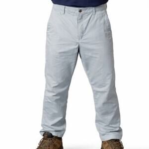 Mountain Khakis Mens Hiking Pants 36" Blue Action Gussett Straight Pockets 36x34